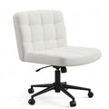 Ergonomischer Schneidersitz-Bürostuhl ohne Armlehnen, höhenverstellbar für Büro und Zuhause