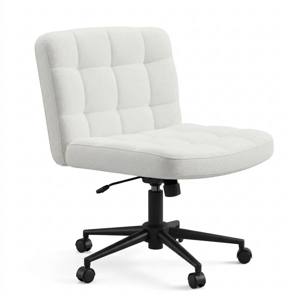 Ergonomischer Schneidersitz-Bürostuhl ohne Armlehnen, höhenverstellbar für Büro und Zuhause